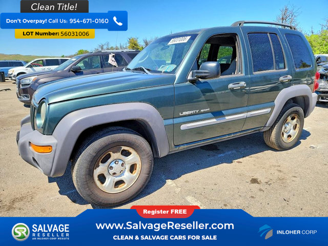 Used 2003 Jeep Liberty Sport AWD/4WD image 1