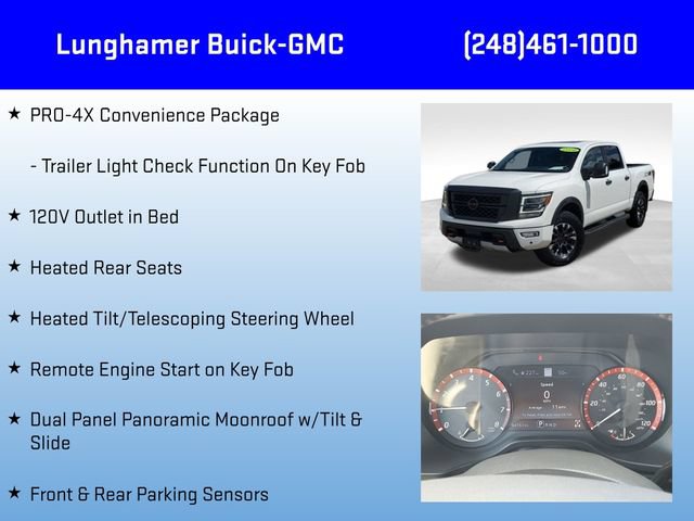 Used 2024 Nissan Titan PRO-4X w/ Pro-4x Convenience Package AWD/4WD image 24