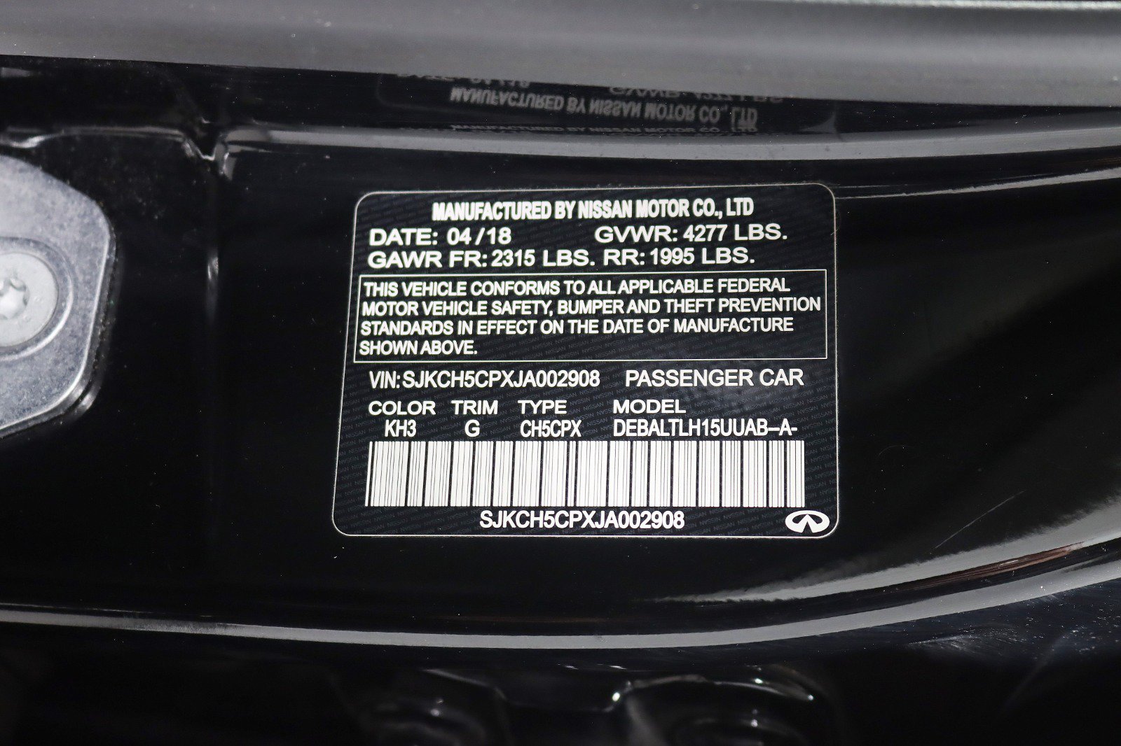 Used 2018 INFINITI QX30 Sport w/ Leather Package FWD image 37