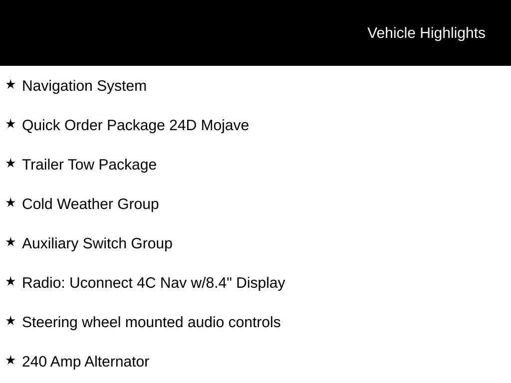 Certified 2023 Jeep Gladiator Mojave w/ Cold Weather Group AWD/4WD image 6