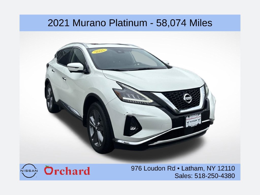 Used 2021 Nissan Murano Platinum w/ Cargo Package
