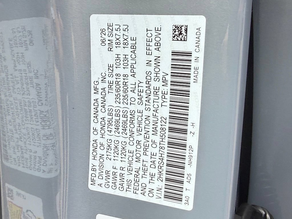 New 2026 Honda CR-V EX-L image 28