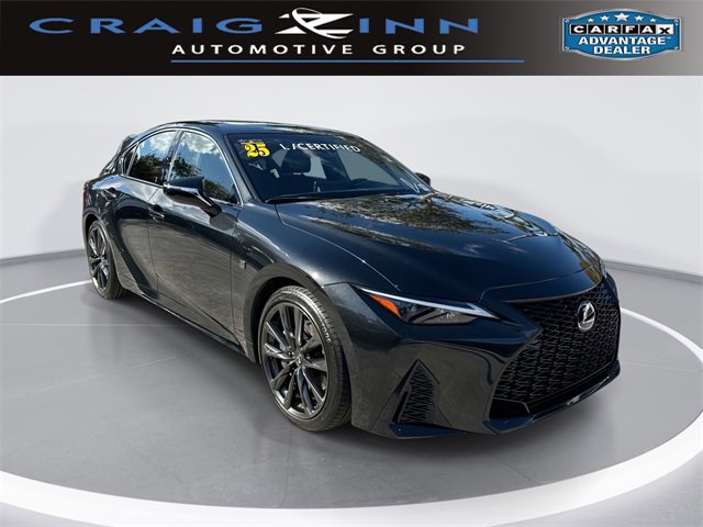 Certified 2025 Lexus IS 350 F Sport image 1
