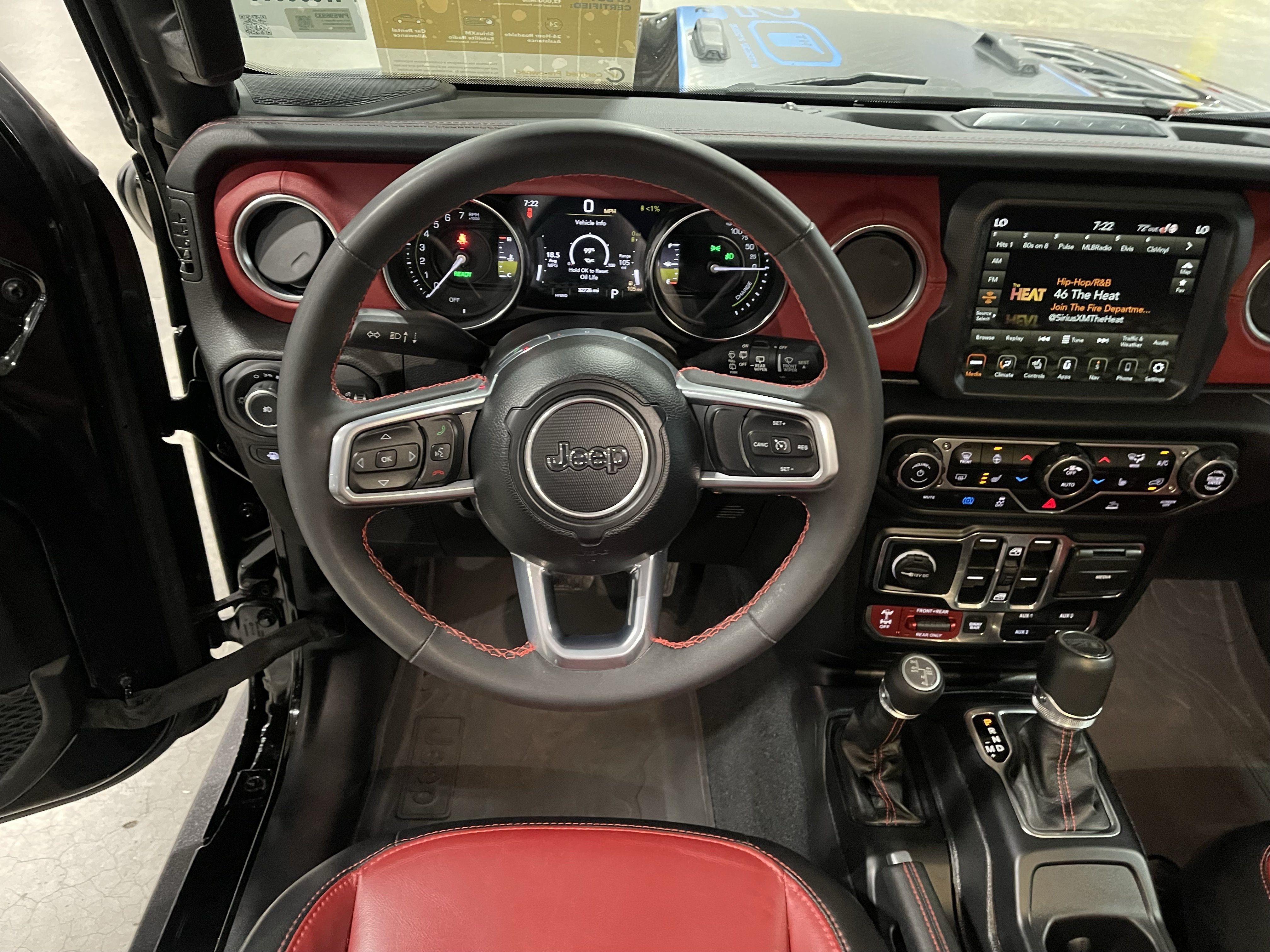 Certified 2023 Jeep Wrangler Unlimited Rubicon 4xe AWD/4WD image 13