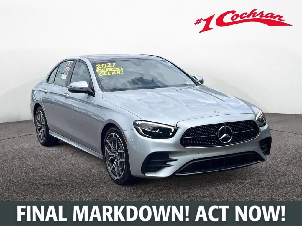 Used 2021 Mercedes-Benz E 350 4MATIC Sedan