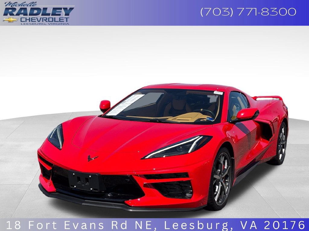 Used 2021 Chevrolet Corvette Stingray Premium Cpe w/ Z51 Performance Package RWD image 1