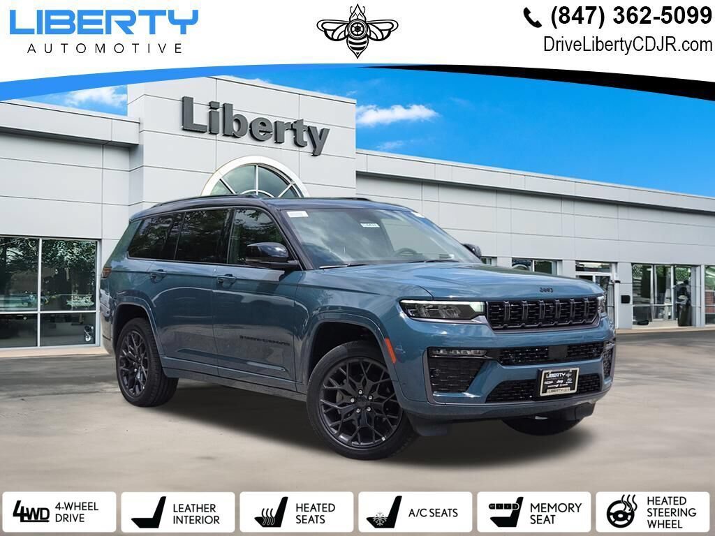 New 2026 Jeep Grand Cherokee L Summit w/ Obsidian Package AWD/4WD 360° Tour