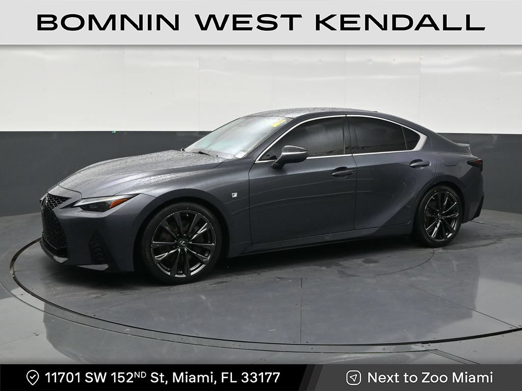 Used 2021 Lexus IS 350 F Sport w/ Accessory Package