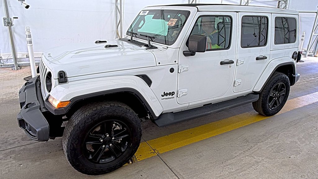 Certified 2022 Jeep Wrangler Unlimited Sahara AWD/4WD image 1