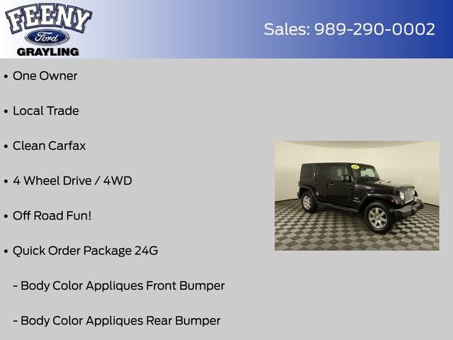 Used 2016 Jeep Wrangler Unlimited Sahara w/ Max Tow Package image 4