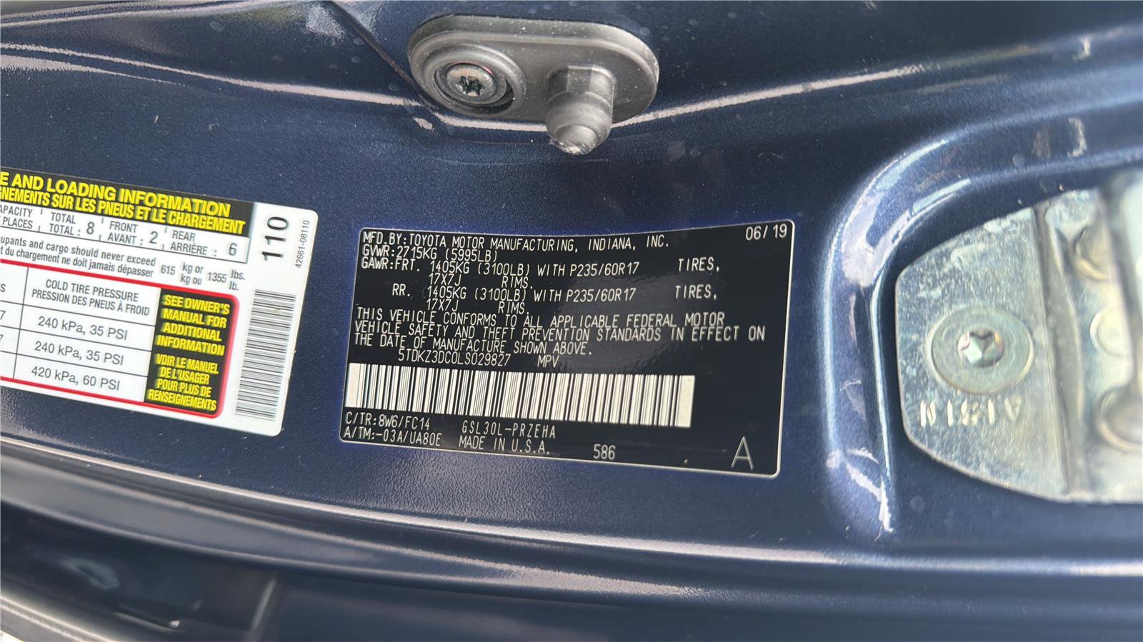 Used 2020 Toyota Sienna LE FWD image 25