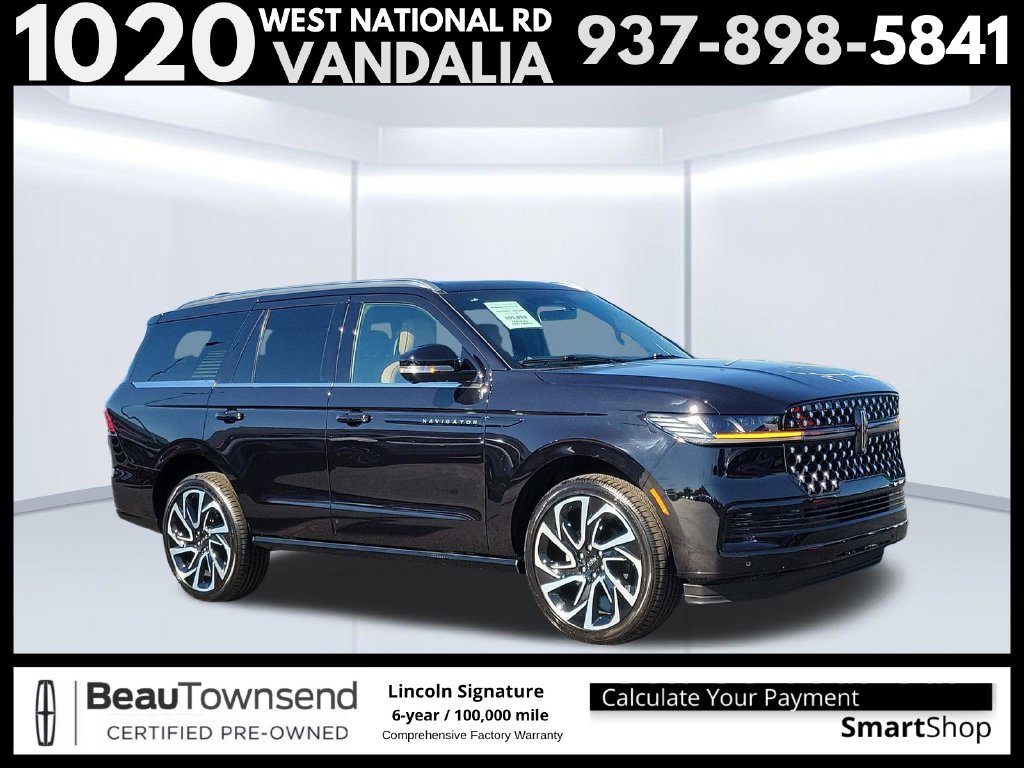 Certified 2026 Lincoln Navigator Black Label AWD/4WD 360° Tour