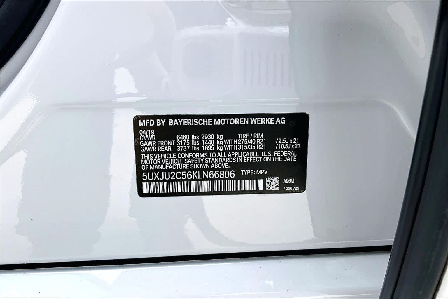 Used 2019 BMW X5 xDrive50i w/ M Sport Package AWD/4WD image 29