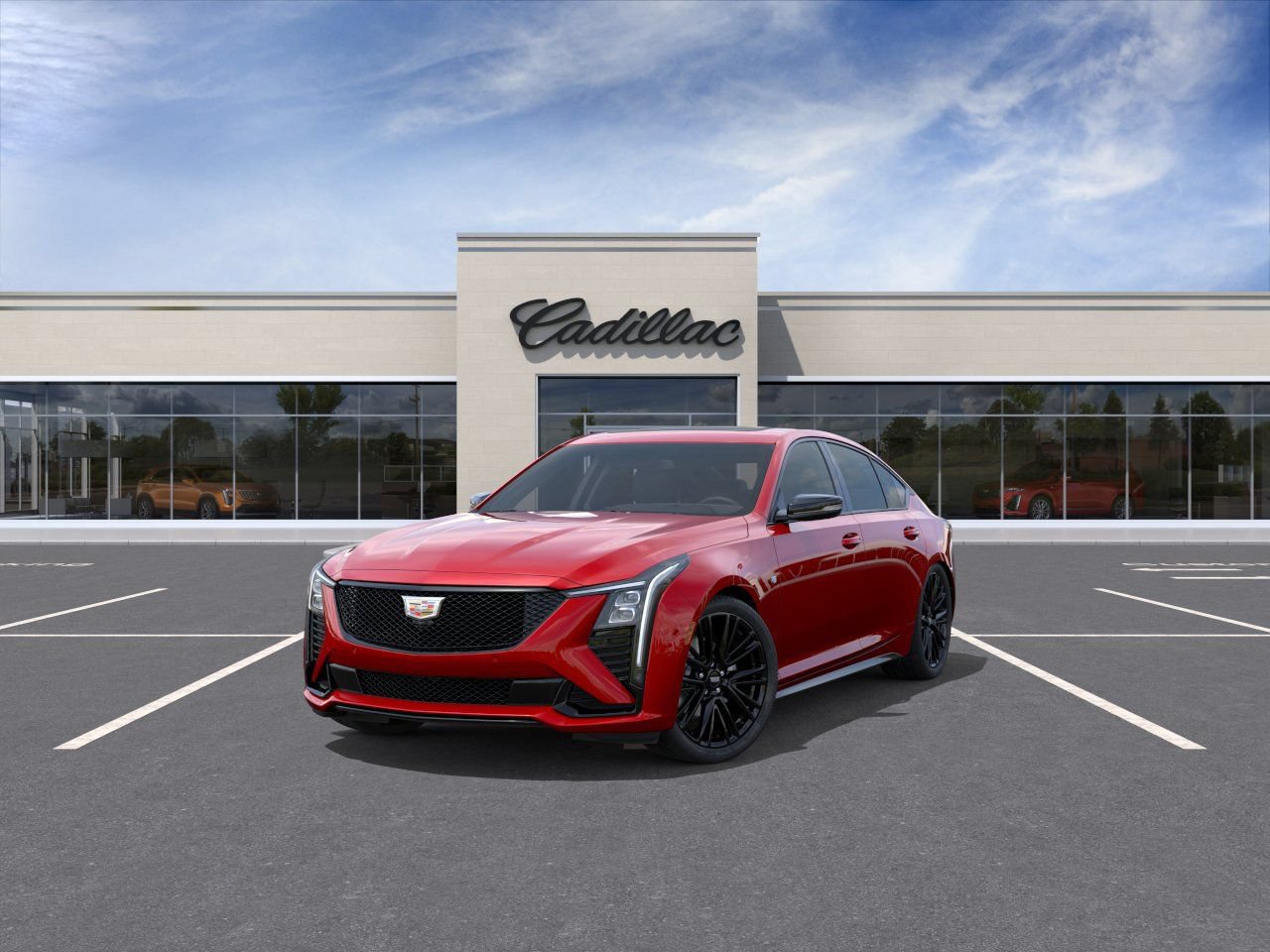 New 2026 Cadillac CT5 Sport w/ LPO, ONYX Package AWD/4WD image 8