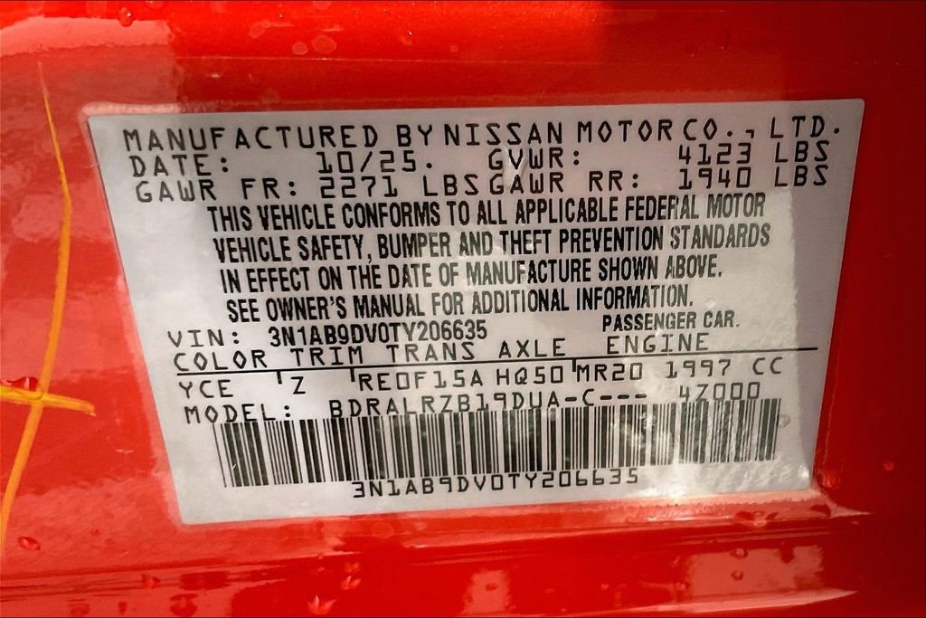 New 2026 Nissan Sentra SR w/ SR Premium Package image 27