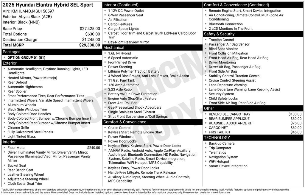 Used 2025 Hyundai Elantra SEL image 5