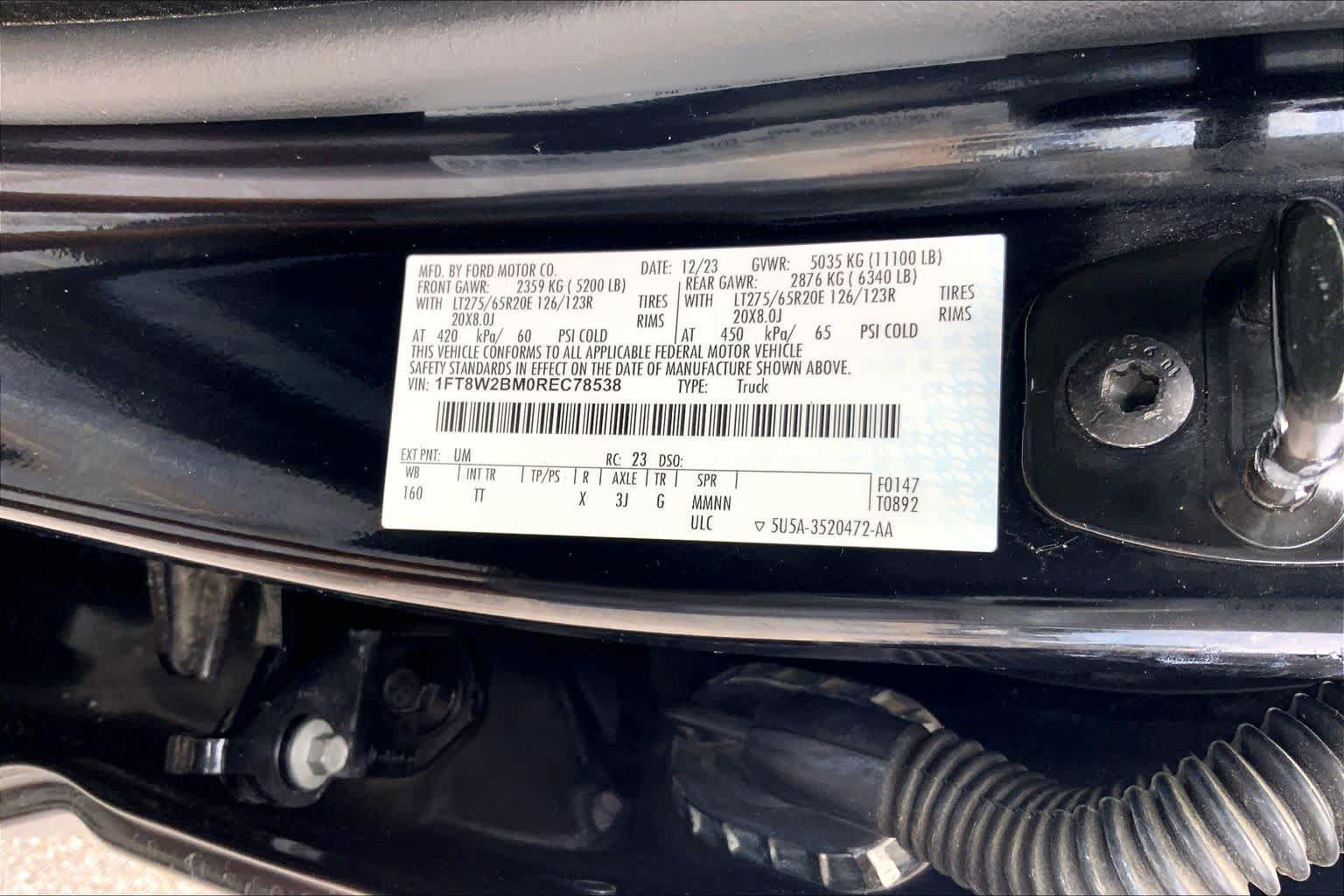 Used 2024 Ford F250 Limited AWD/4WD image 33