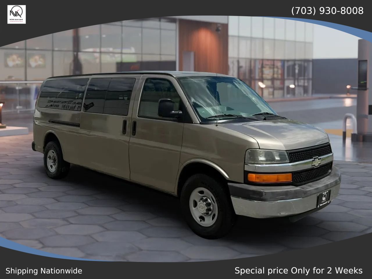 Used 2007 Chevrolet Express 3500 Extended Passenger w/ LT Preferred Equipment Group RWD image 1