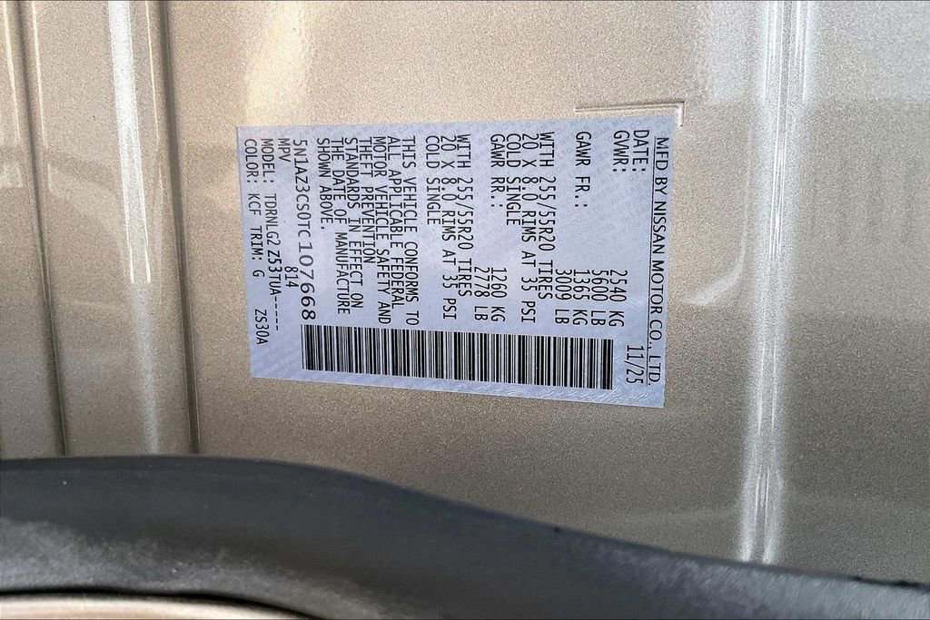 New 2026 Nissan Murano SL image 44