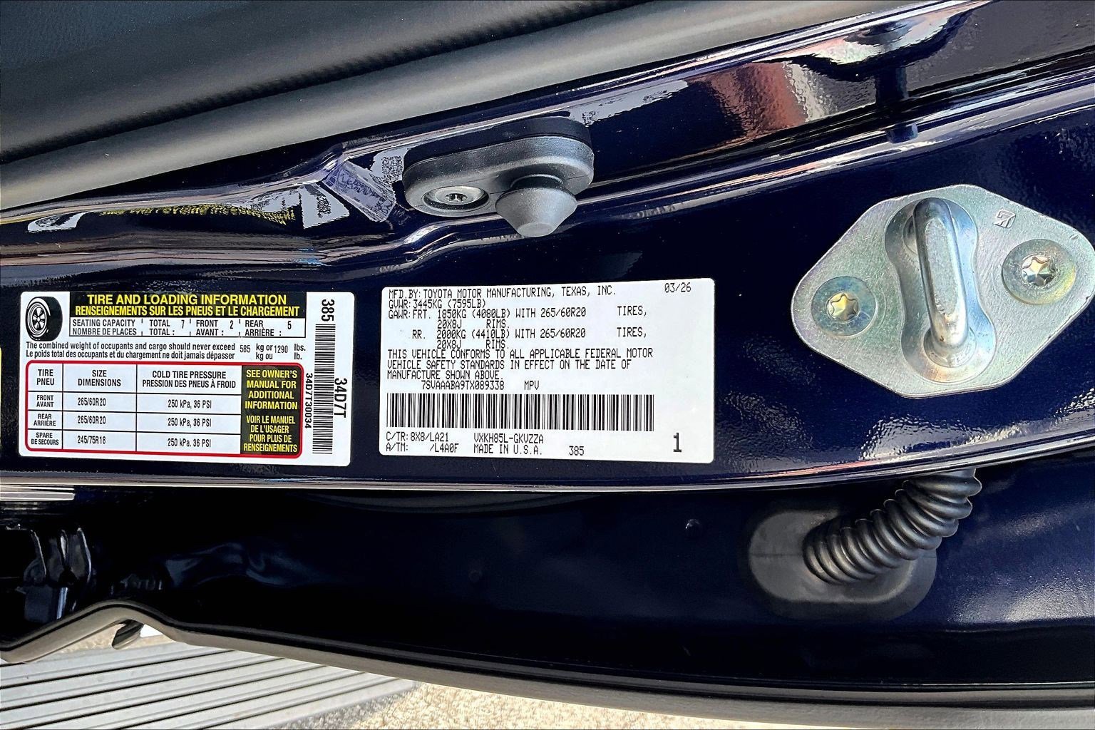 New 2026 Toyota Sequoia Platinum image 22