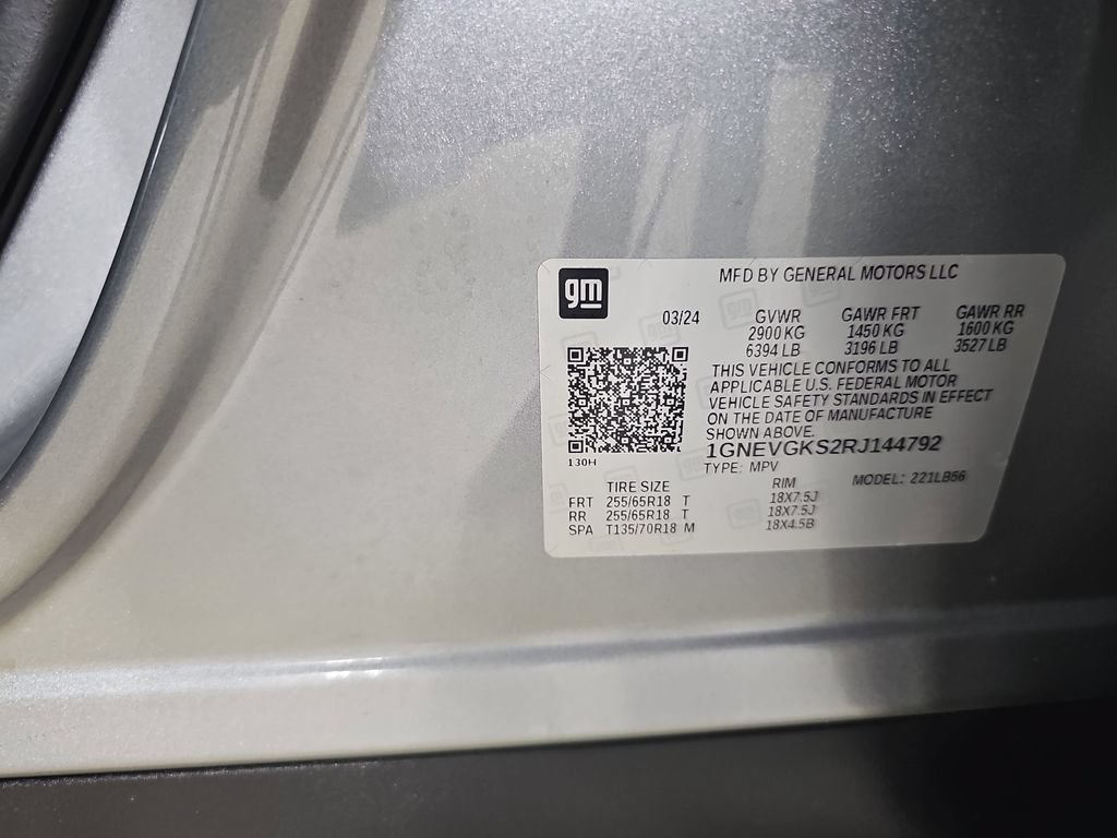 Certified 2024 Chevrolet Traverse LT AWD/4WD image 44