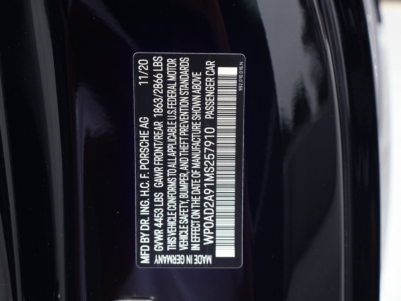Certified 2021 Porsche 911 Turbo S AWD/4WD image 27