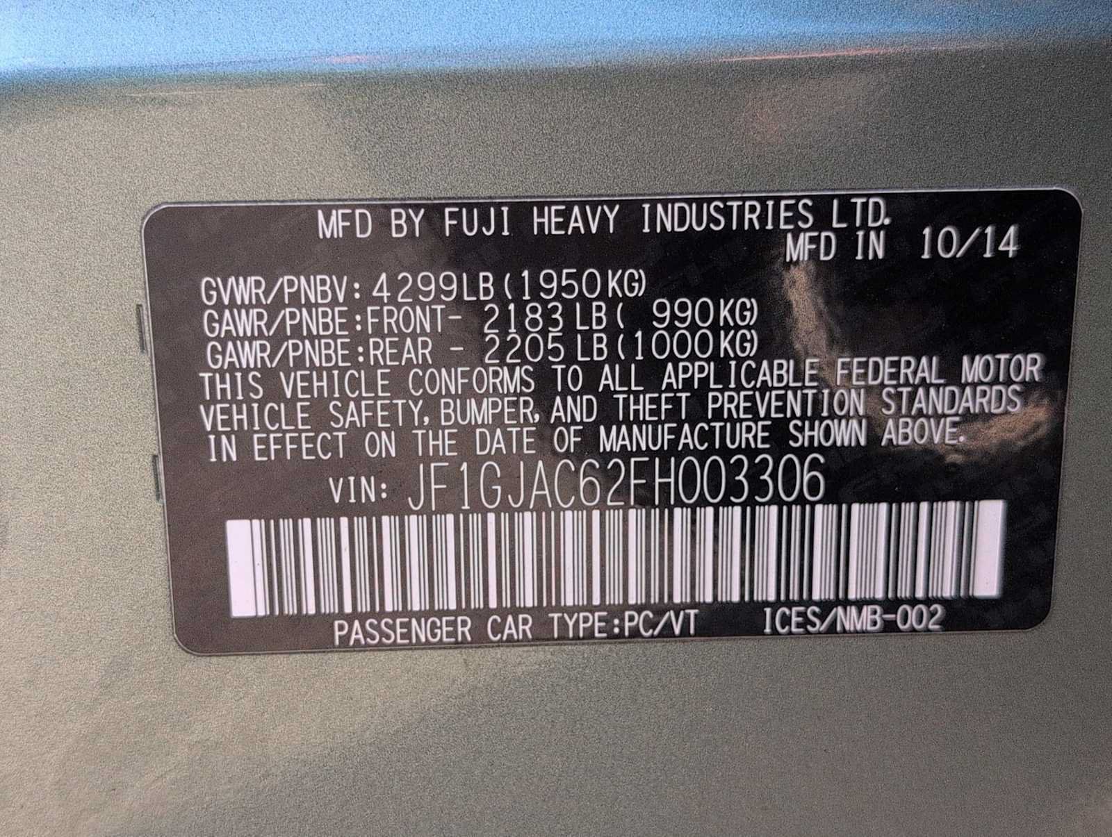 Used 2015 Subaru Impreza 2.0i Premium AWD/4WD image 32