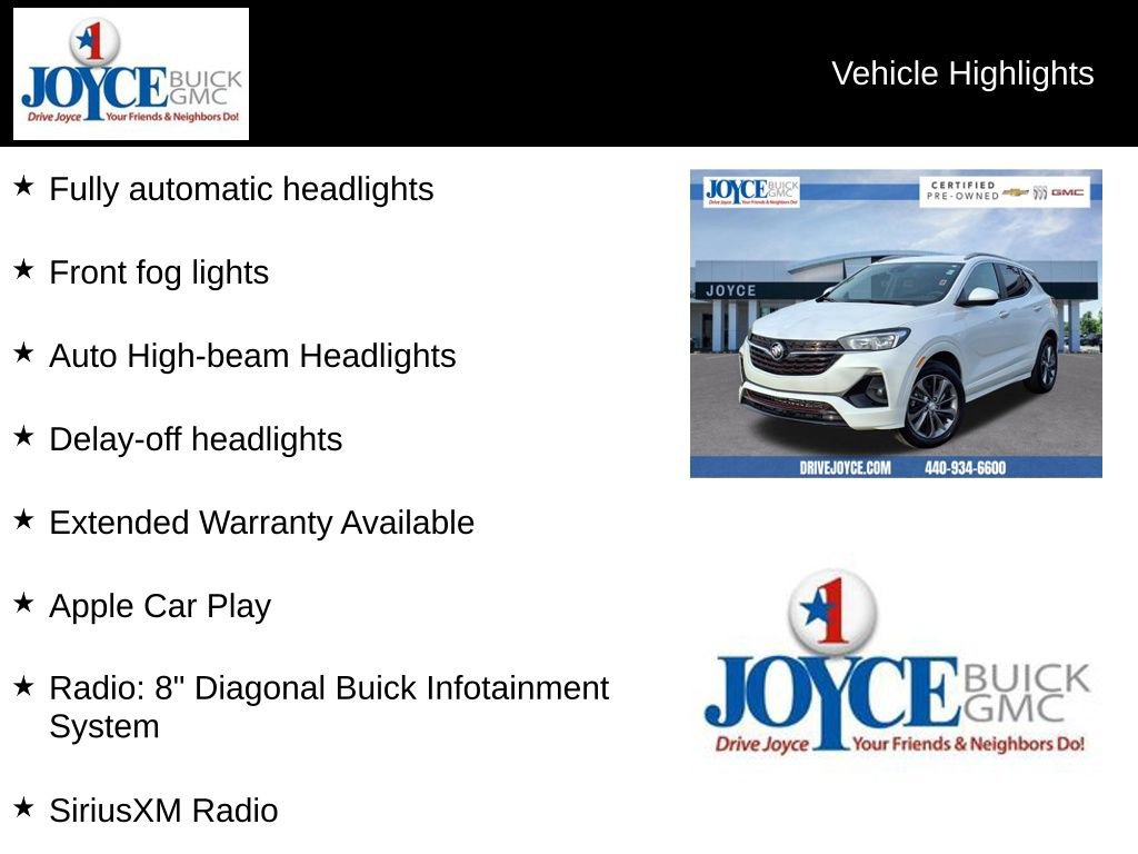 Certified 2023 Buick Encore GX Select w/ Sport Touring Package image 24