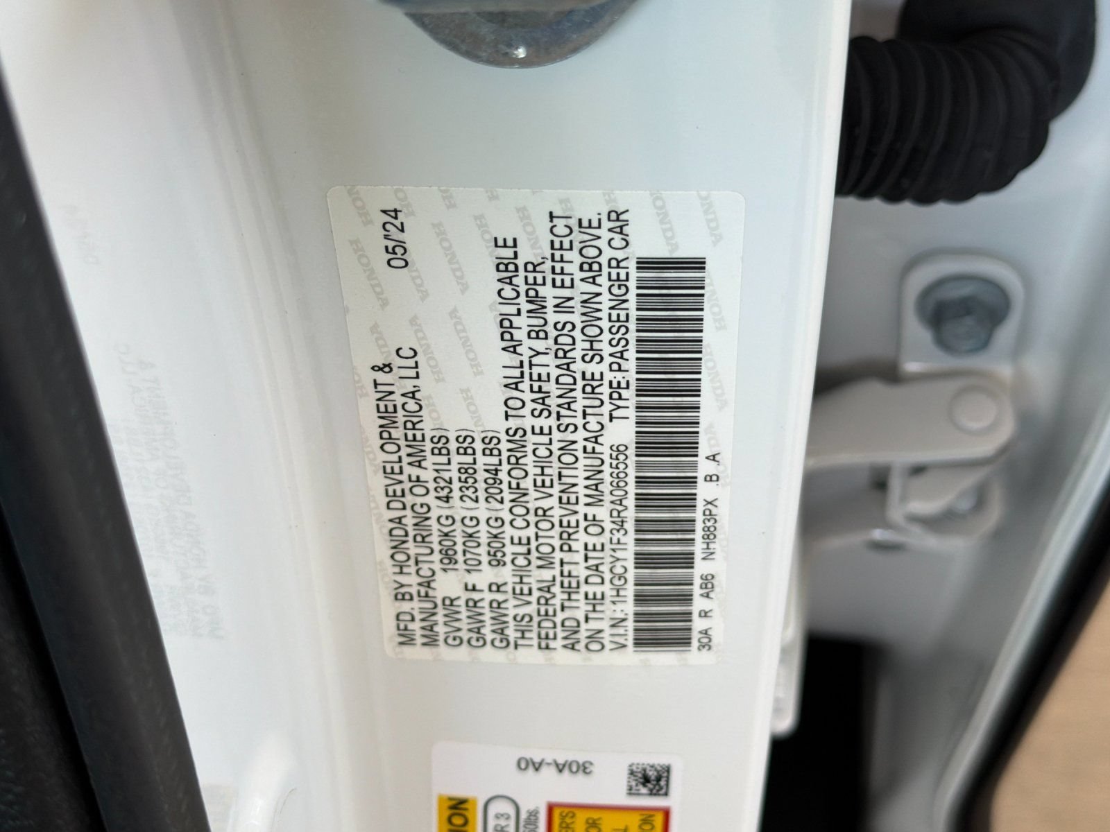 Used 2024 Honda Accord EX image 27