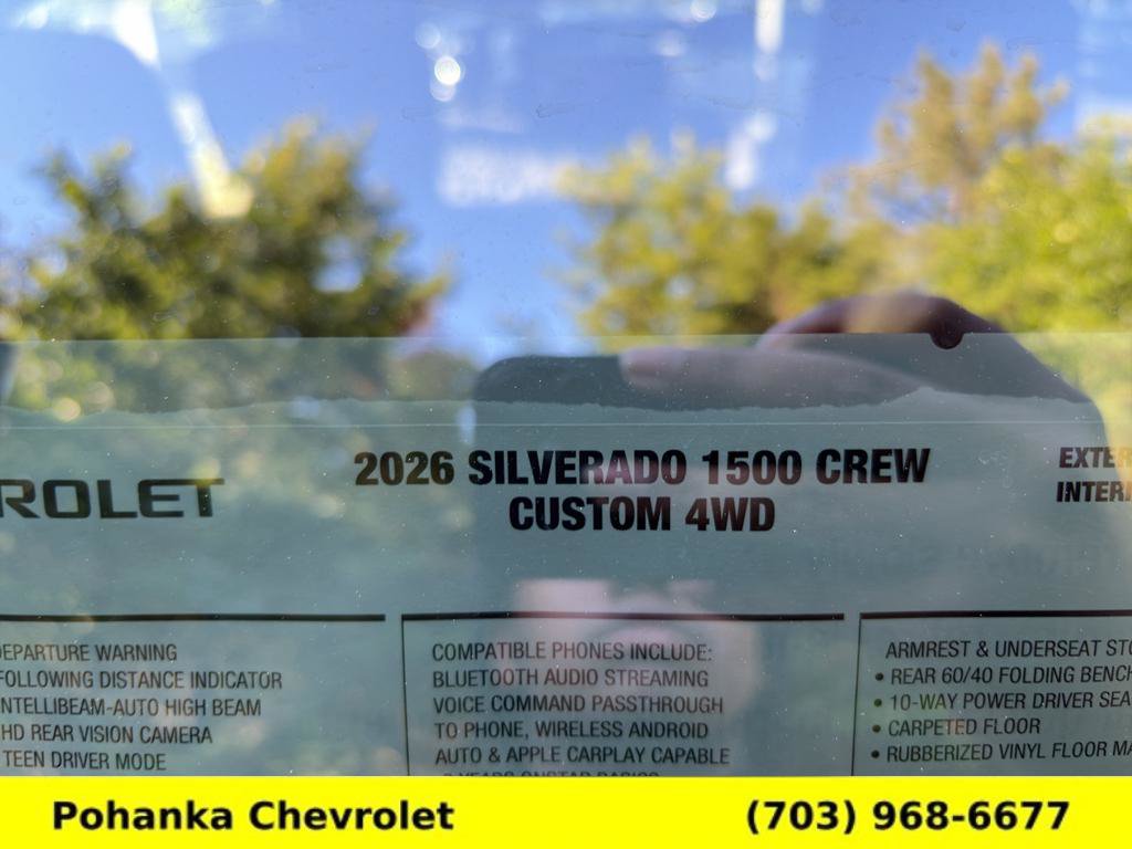 New 2026 Chevrolet Silverado 1500 Custom AWD/4WD image 29
