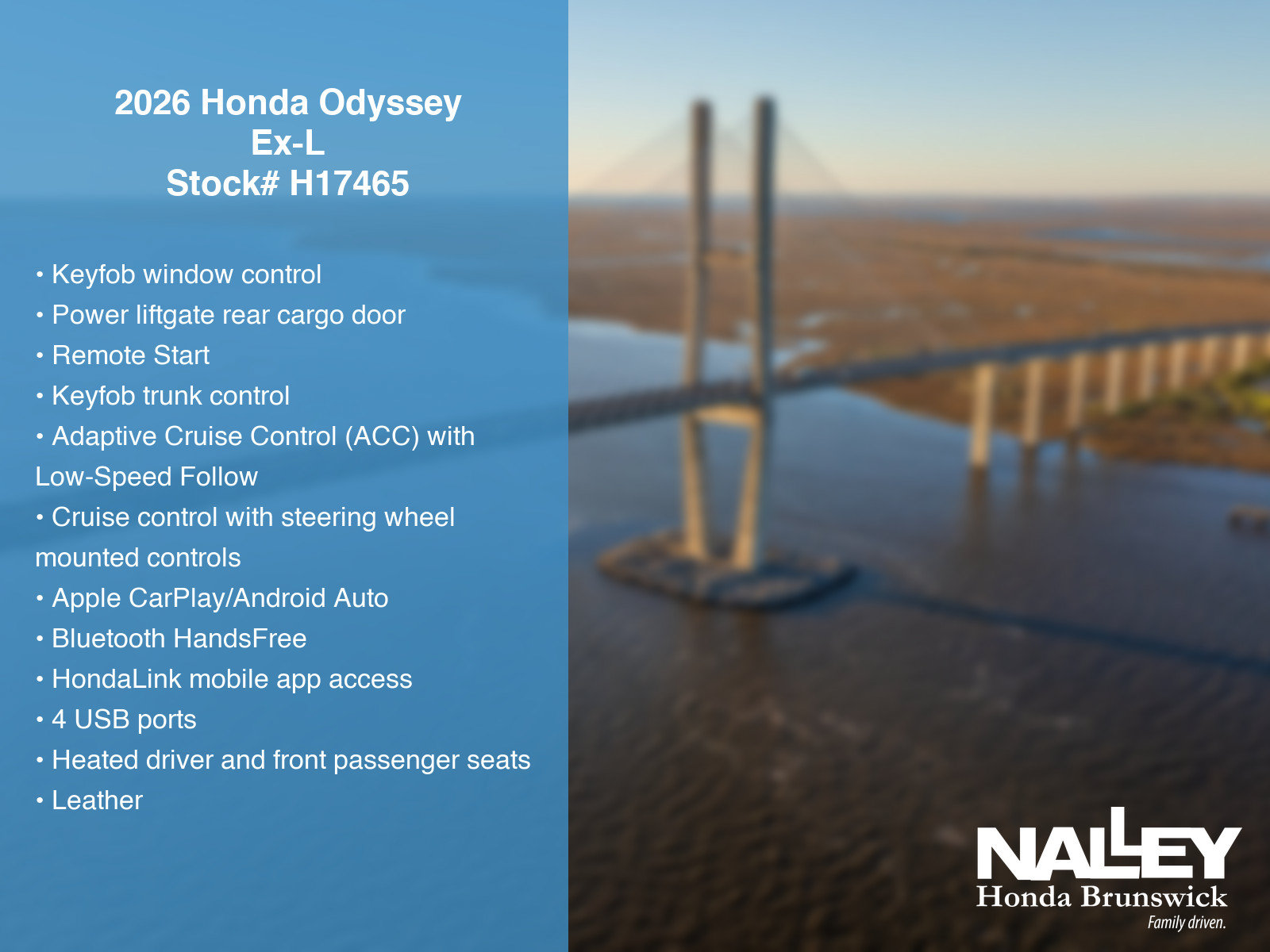 New 2026 Honda Odyssey EX-L image 7
