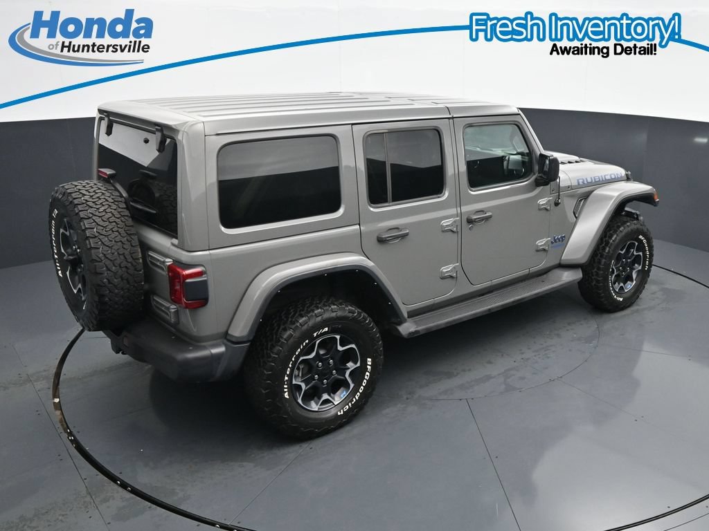 Used 2022 Jeep Wrangler Unlimited Rubicon 4xe w/ Steel Bumper Group AWD/4WD image 28