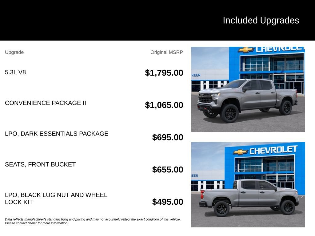 New 2026 Chevrolet Silverado 1500 LT Trail Boss w/ Convenience Package II AWD/4WD image 5