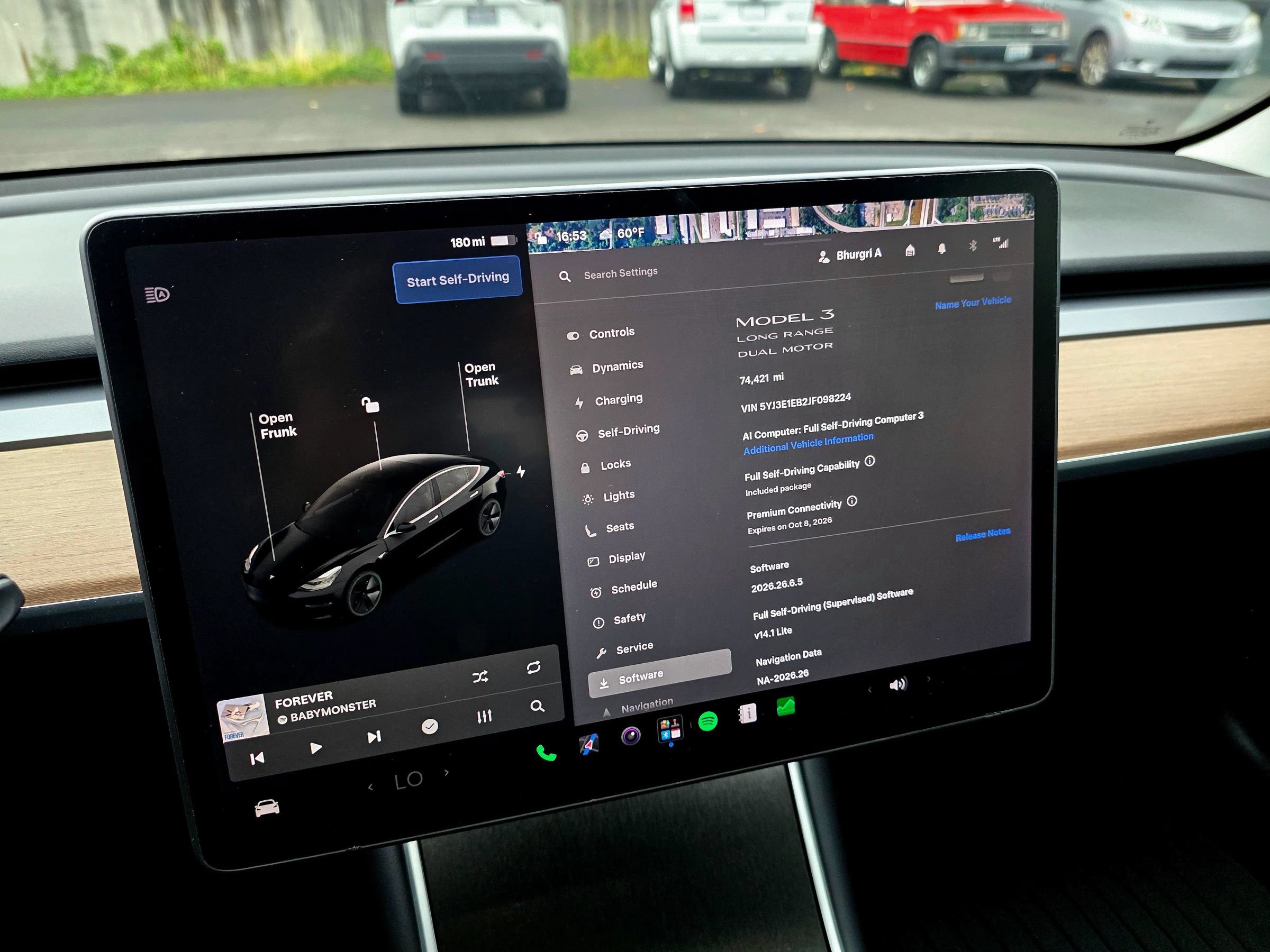Used 2018 Tesla Model 3 Long Range AWD/4WD image 2