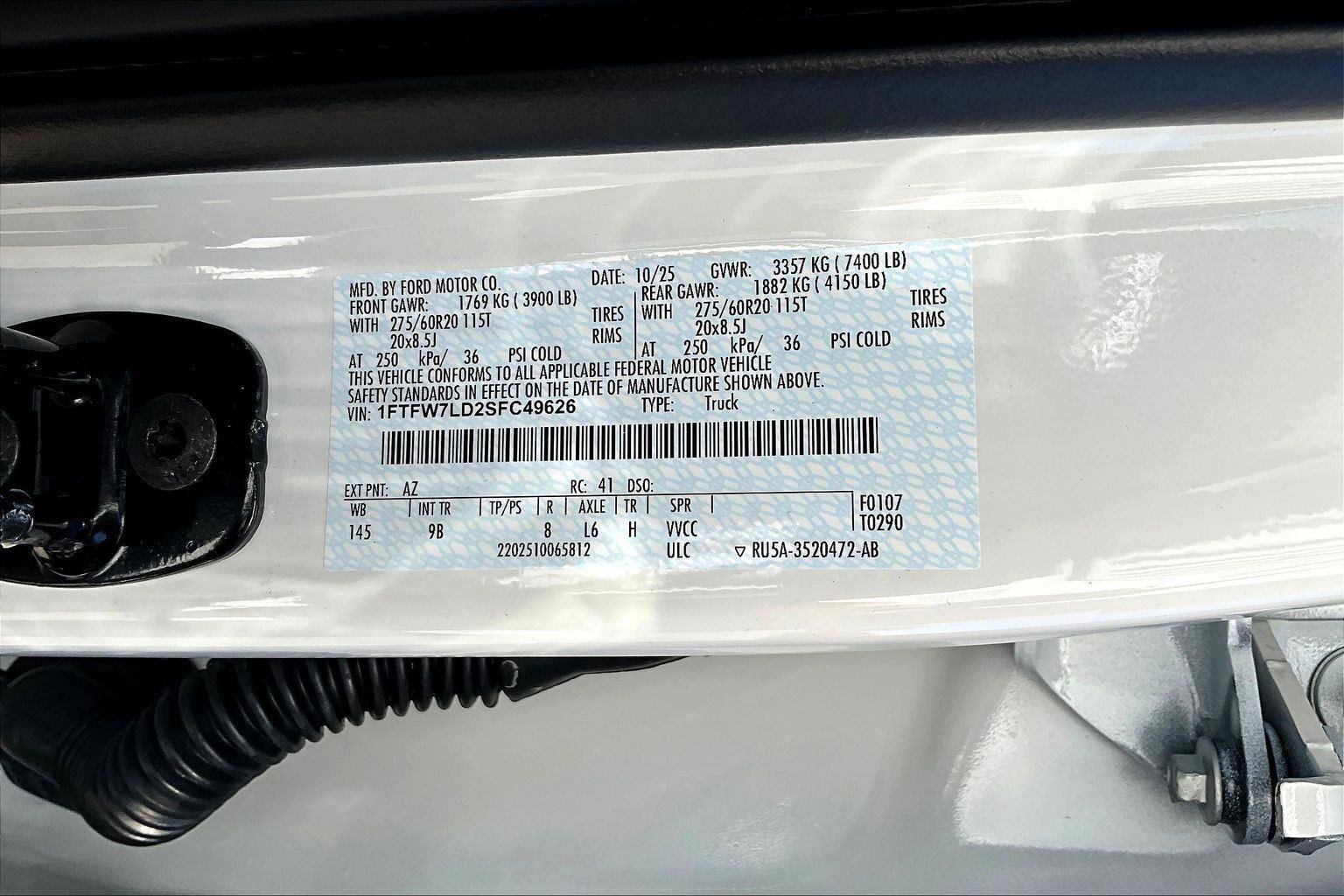 New 2025 Ford F150 Platinum image 16