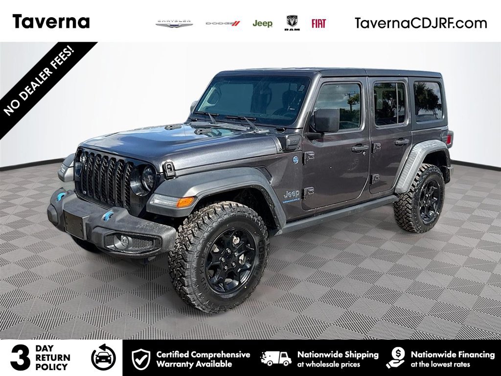 Certified 2023 Jeep Wrangler Unlimited w/ Convenience Group