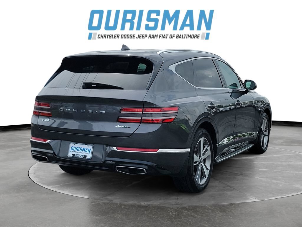 Used 2021 Genesis GV80 3.5T w/ Advanced Package 06 AWD/4WD image 6
