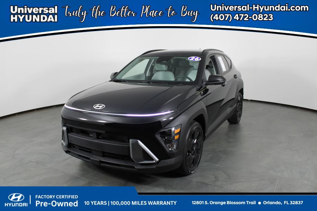 Certified 2026 Hyundai Kona SEL Sport