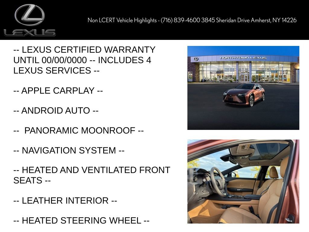 Certified 2025 Lexus RZ 450e image 6