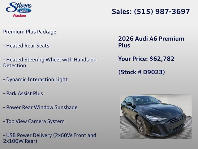 Used 2026 Audi A6 Premium Plus AWD/4WD image 14