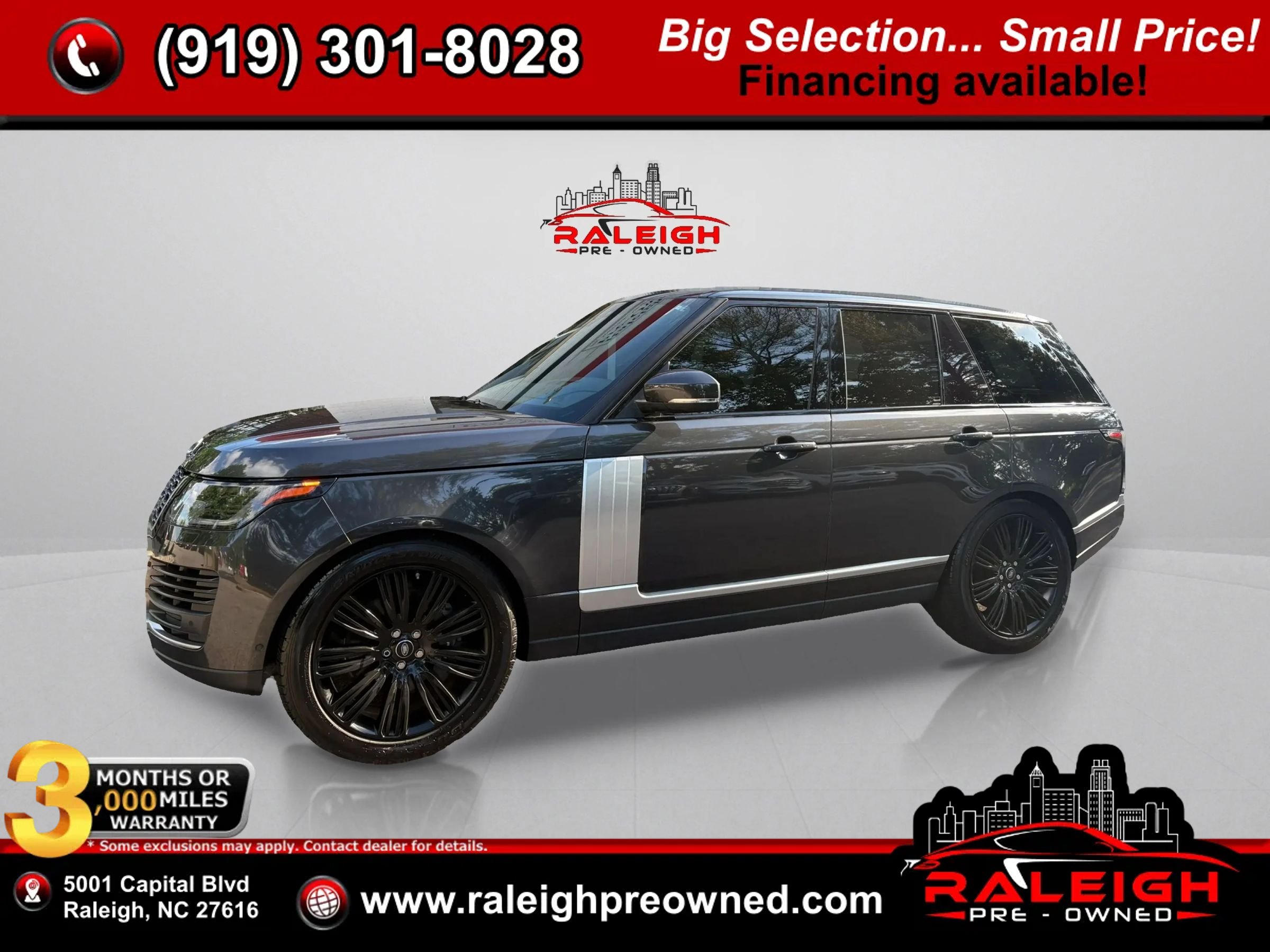 Used 2020 Land Rover Range Rover HSE AWD/4WD image 1
