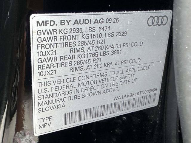 Used 2026 Audi Q8 Premium w/ Convenience Plus Package AWD/4WD image 39