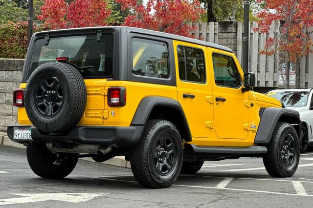 Certified 2021 Jeep Wrangler Unlimited Sport AWD/4WD image 4