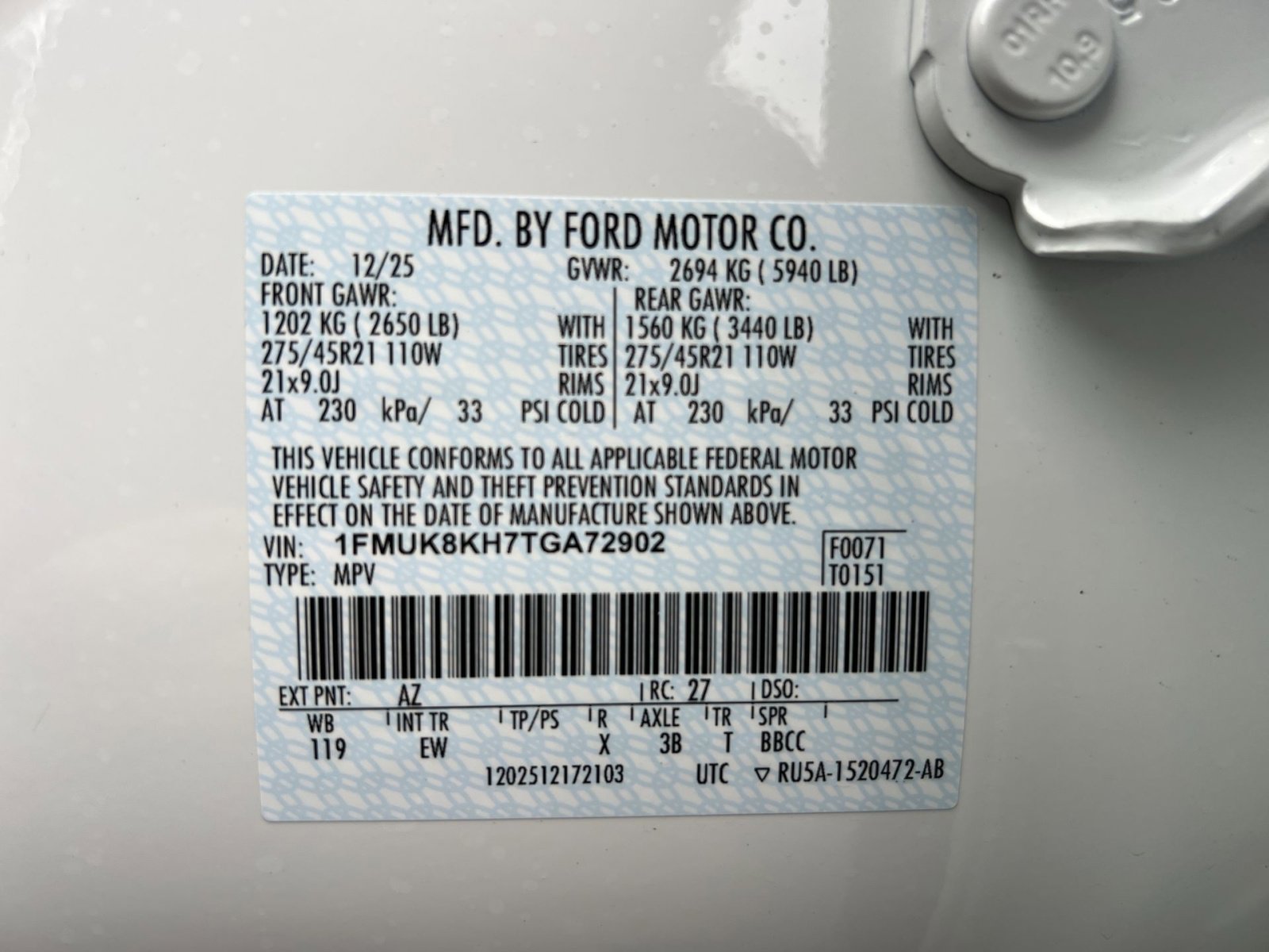 New 2026 Ford Explorer ST-Line w/ ST-Line Street Pack image 29