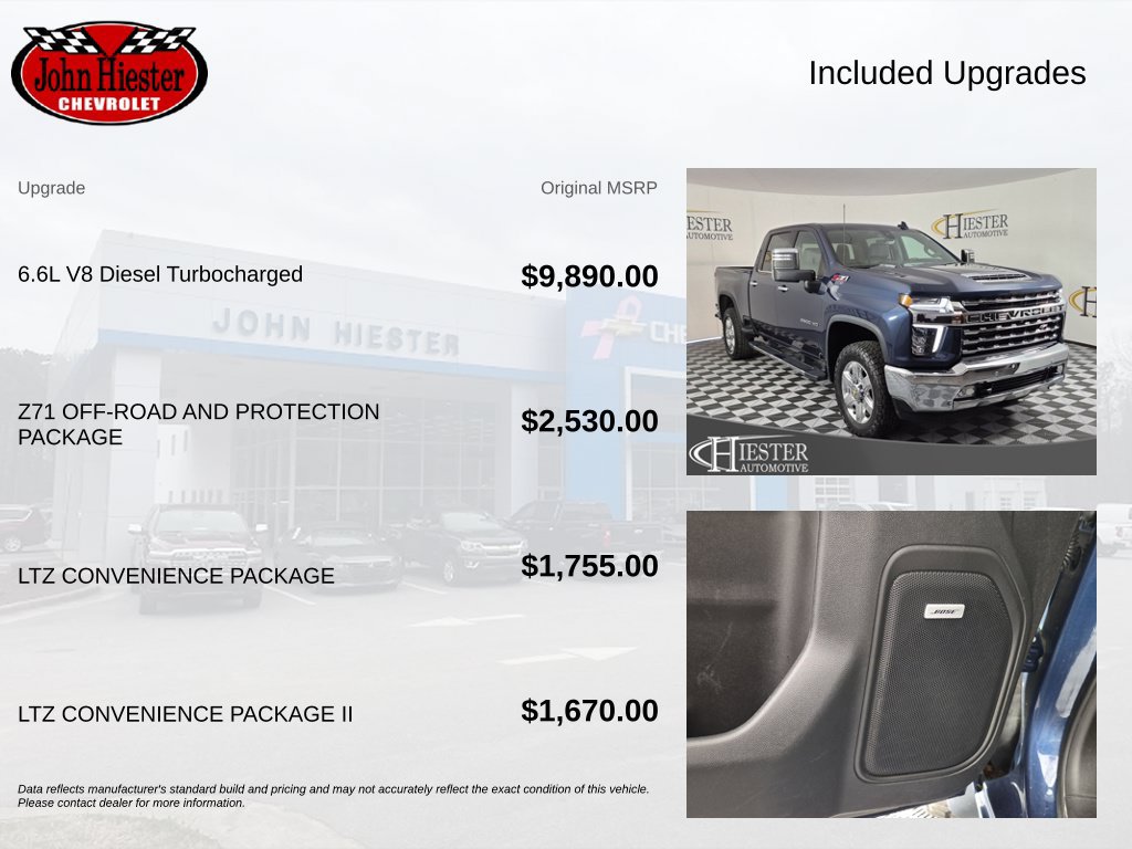 Certified 2021 Chevrolet Silverado 2500 LTZ AWD/4WD image 3
