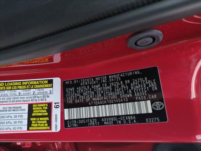 Certified 2025 Toyota Camry LE FWD image 24