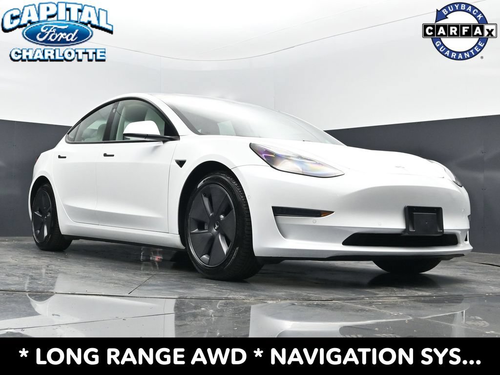 Used 2021 Tesla Model 3 Long Range AWD/4WD image 16