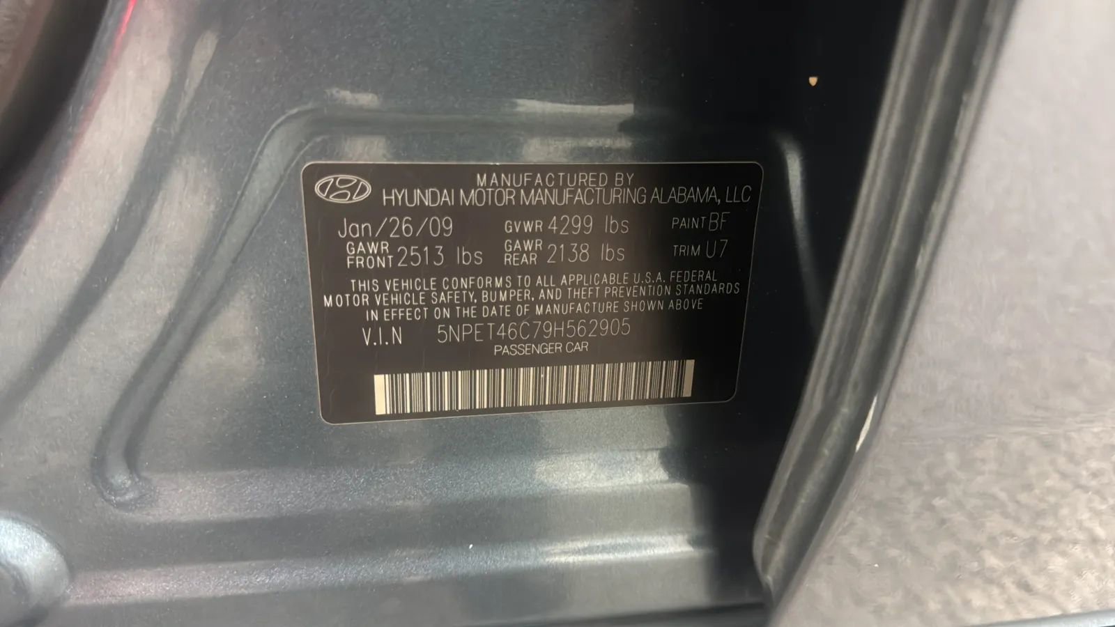 Used 2009 Hyundai Sonata GLS FWD image 20