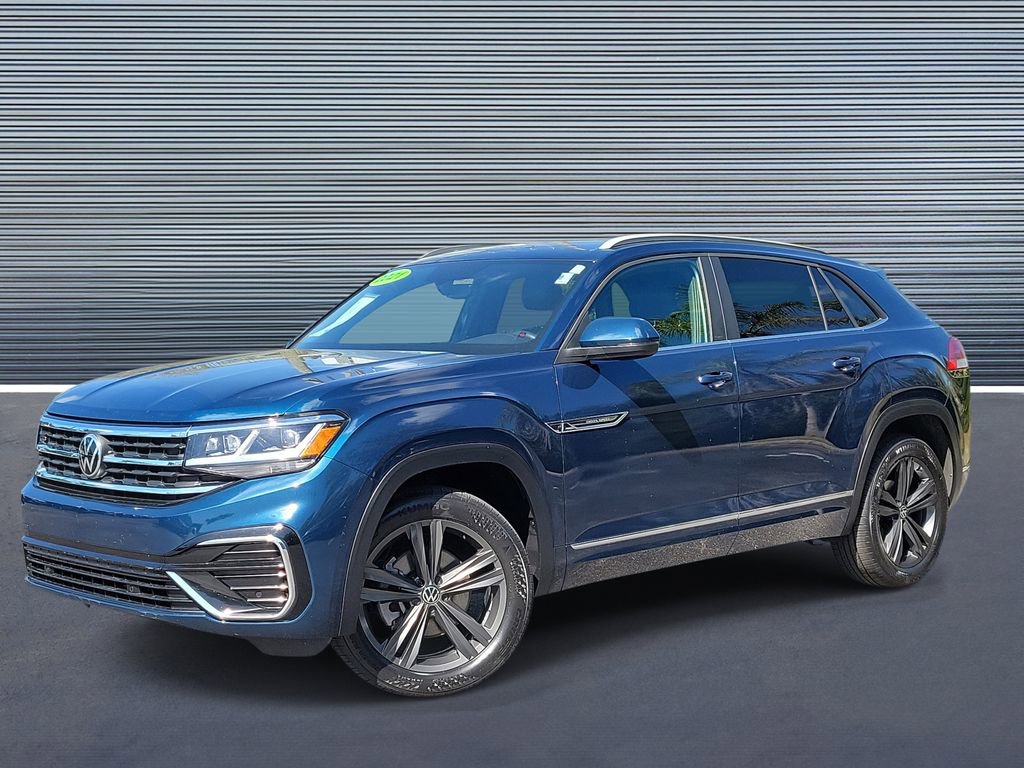Used 2021 Volkswagen Atlas Cross Sport SE w/ Panoramic Sunroof Package FWD image 1
