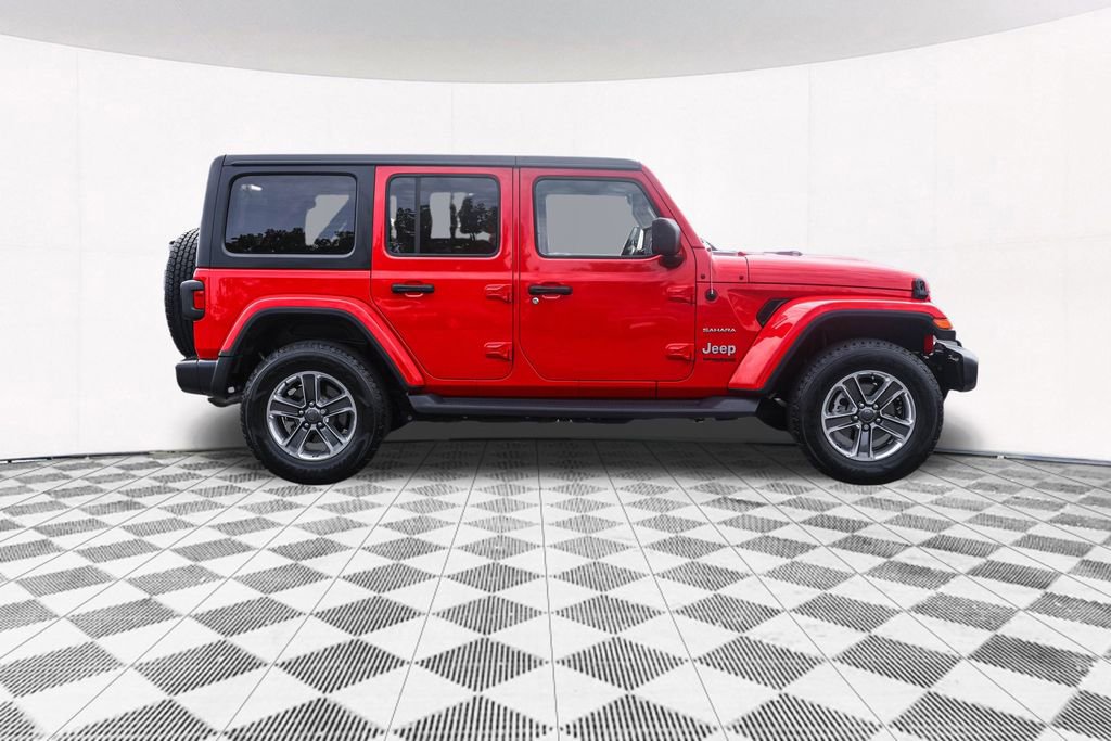Used 2020 Jeep Wrangler Unlimited Sahara w/ Uconnect 4C Nav & Sound Group image 13